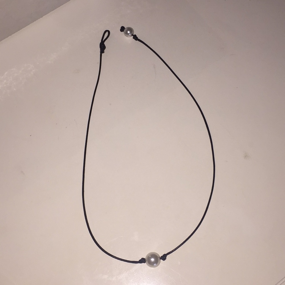 Seaside pearl necklace